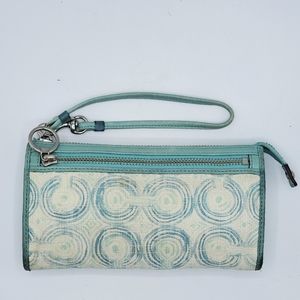 COACH wristlet/wallet.